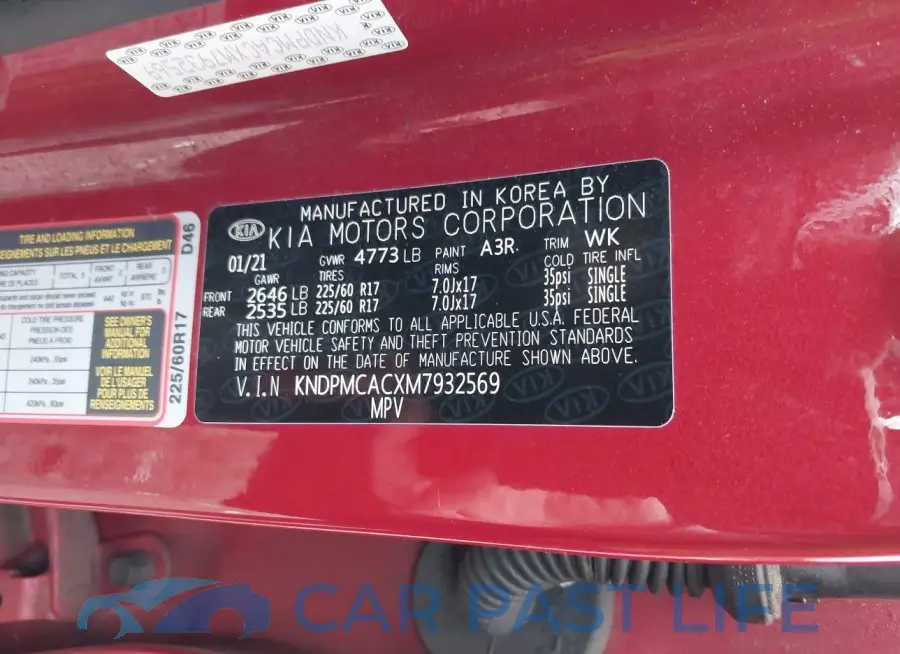 KNDPMCACXM7932569# 9
