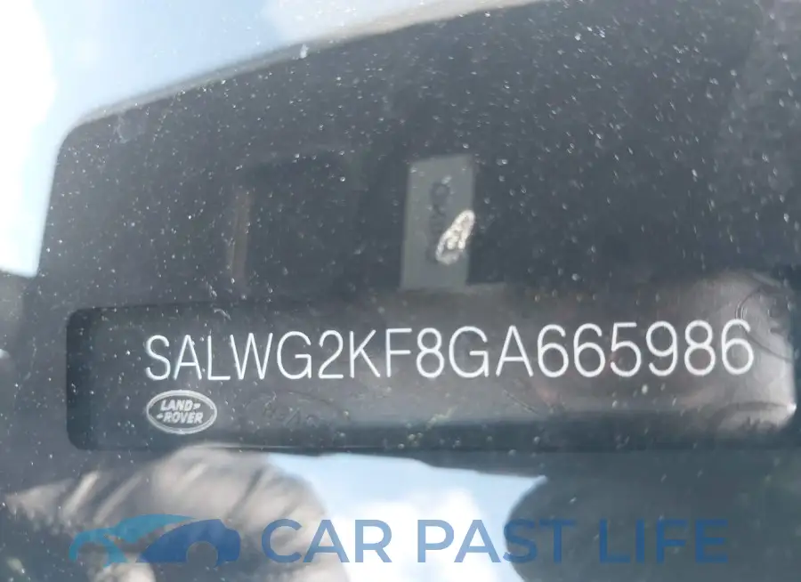 SALWG2KF8GA665986# 9