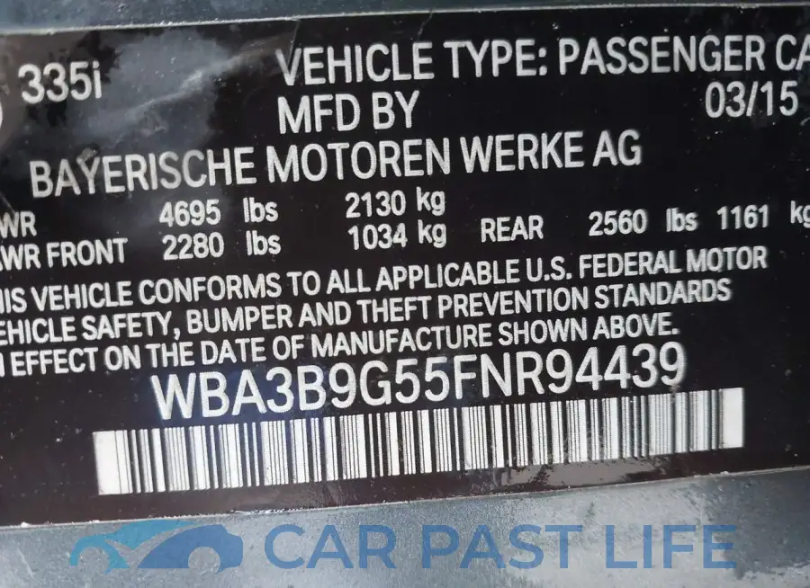 WBA3B9G55FNR94439# 9