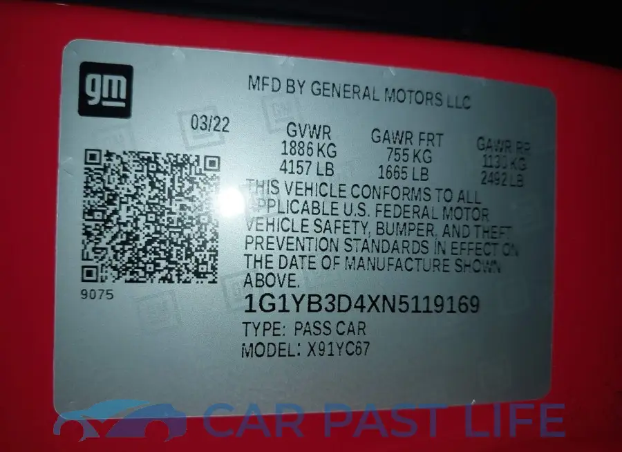 1G1YB3D4XN5119169# 9