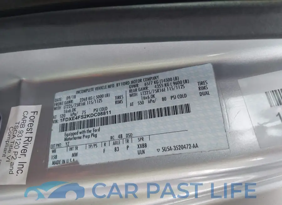 1FDXE4FS2KDC08811# 9