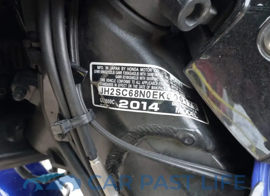 JH2SC68N0EK000179# 10
