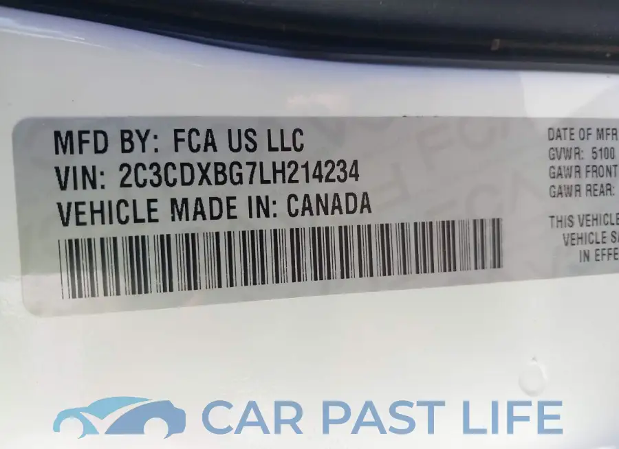 2C3CDXBG7LH214234# 9