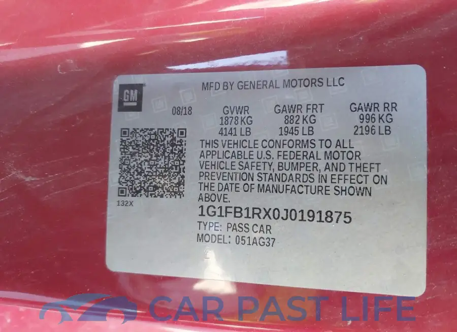 1G1FB1RX0J0191875# 9