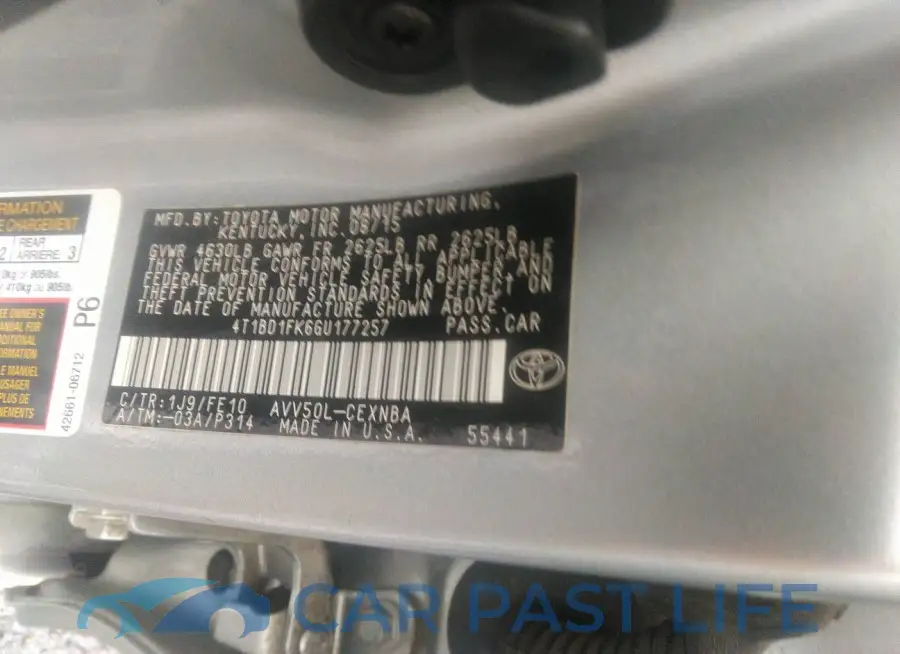 4T1BD1FK6GU177257# 9