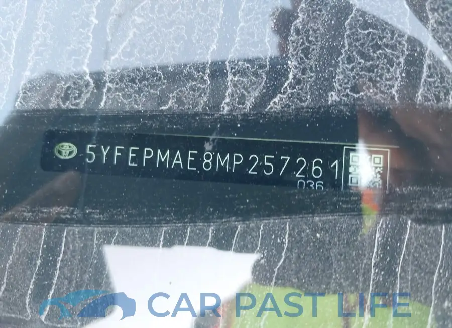 5YFEPMAE8MP257261# 9