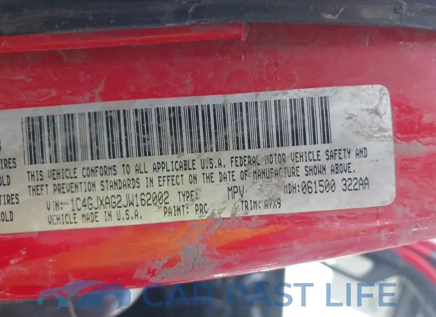 1C4GJXAG2JW162002# 9