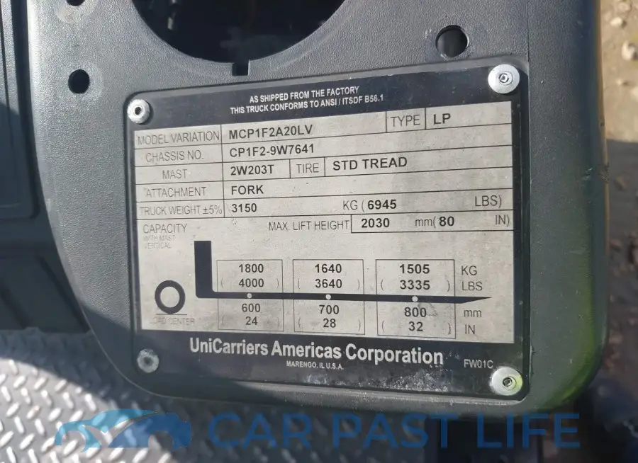 CP1F29W7641      # 9