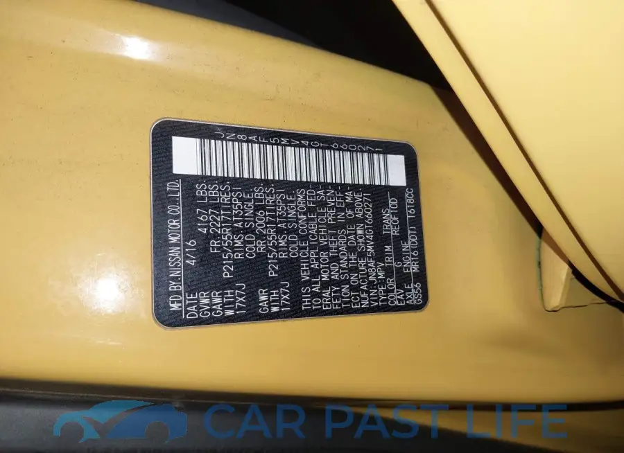 JN8AF5MV4GT660271# 9