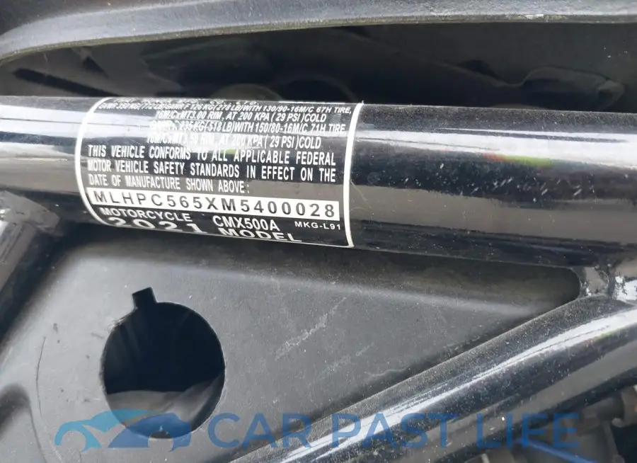 MLHPC565XM5400028# 10