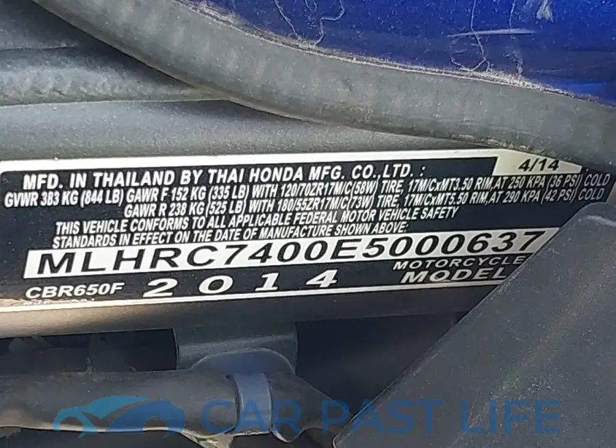 MLHRC7400E5000637# 10