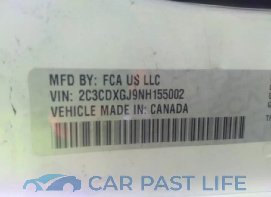 2C3CDXGJ9NH155002# 9