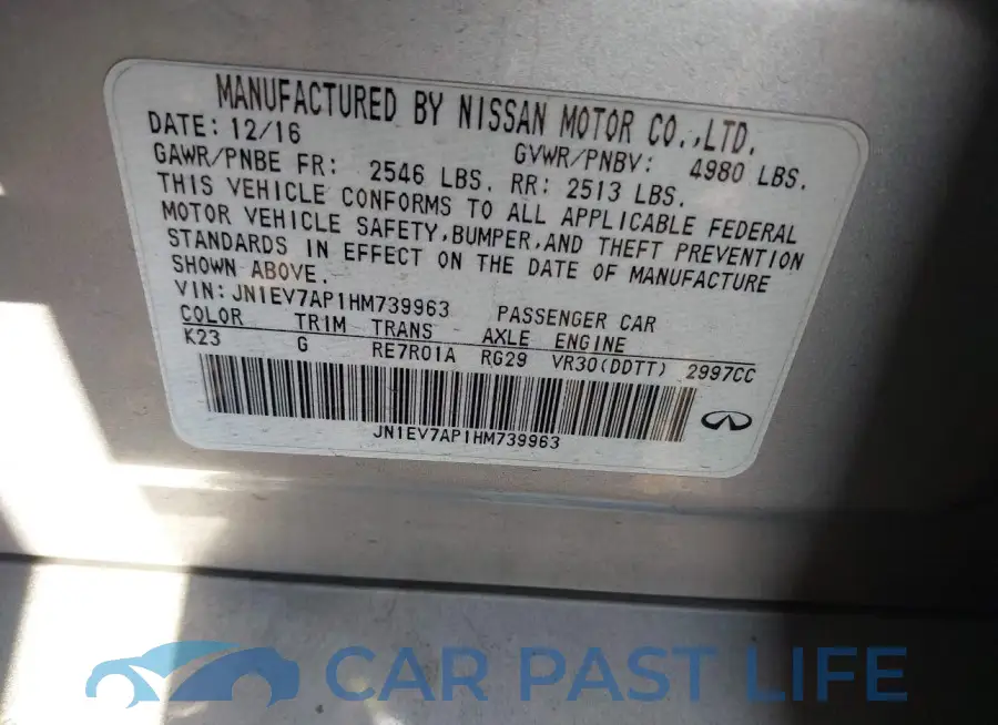 JN1EV7AP1HM739963# 9