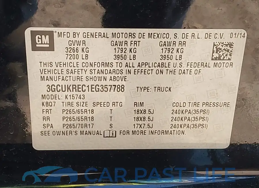 3GCUKREC1EG357788# 9