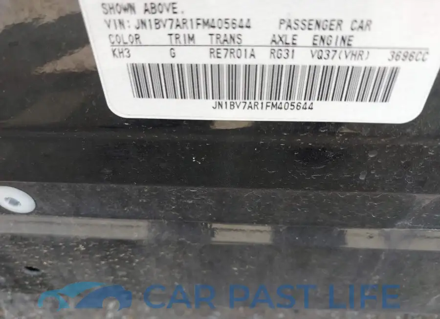 JN1BV7AR1FM405644# 9