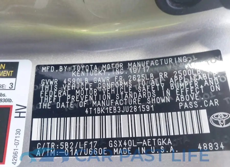 4T1BK1EB3JU281591# 9