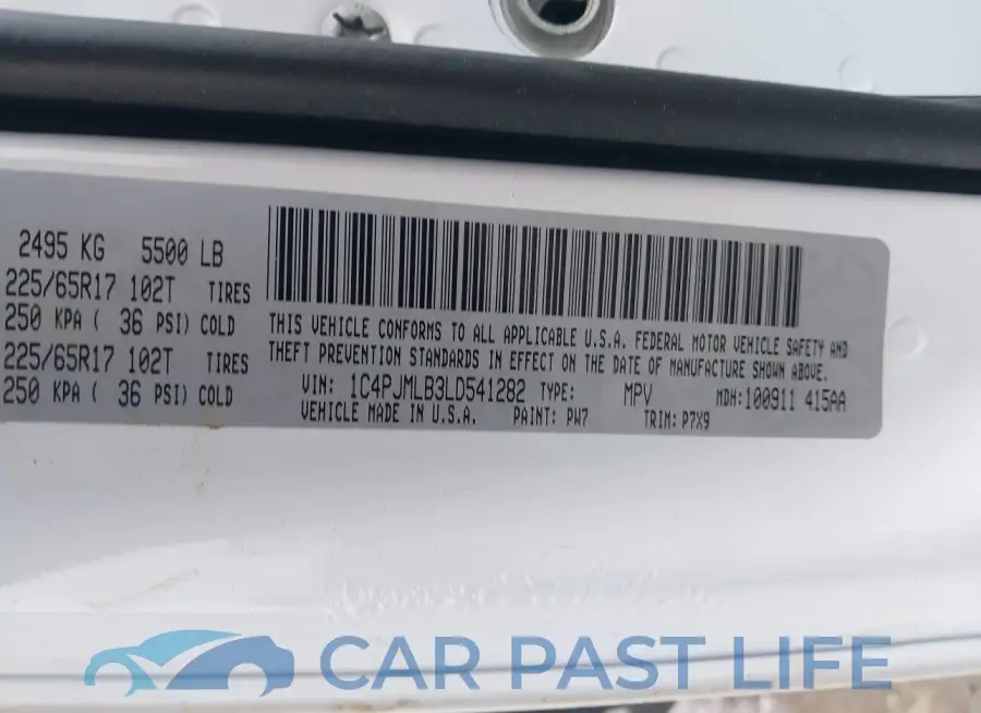 1C4PJMLB3LD541282# 9