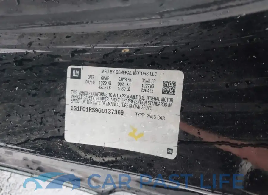 1G1FC1RS9G0137369# 9