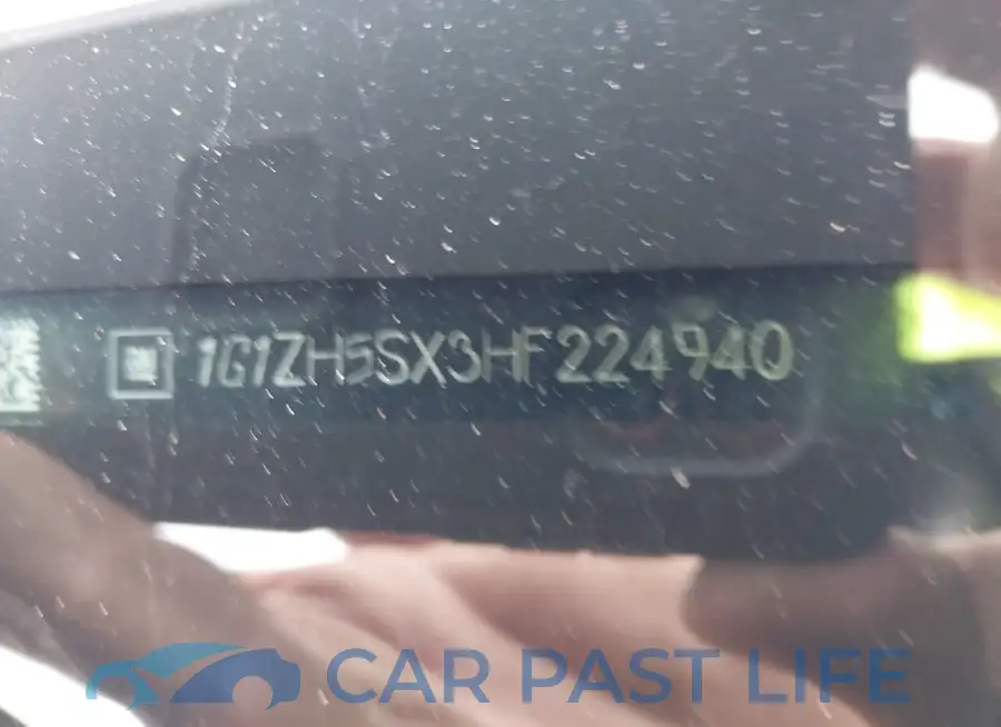 1G1ZH5SX3HF224940# 9