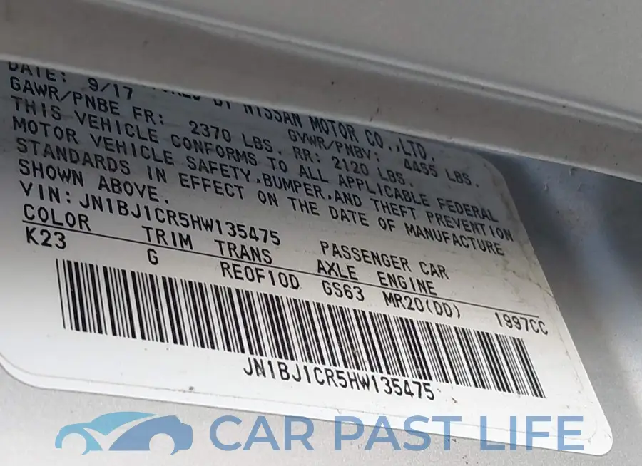 JN1BJ1CR5HW135475# 9