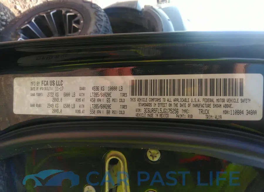 3C6UR5FL5JG175256# 9