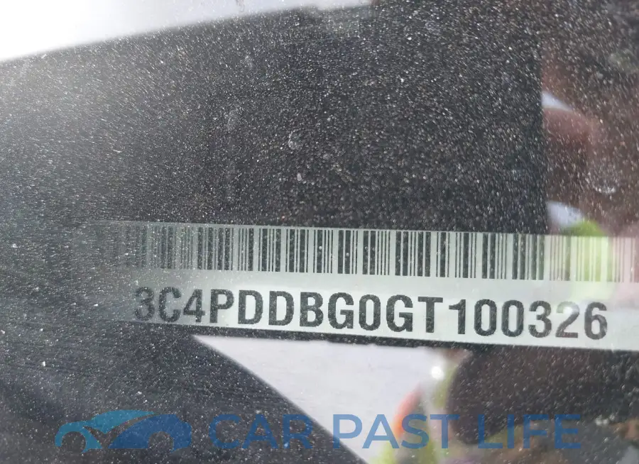 3C4PDDBG0GT100326# 9