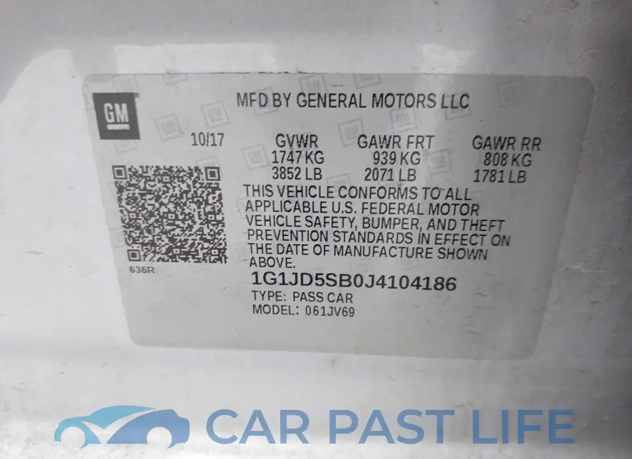 1G1JD5SB0J4104186# 9