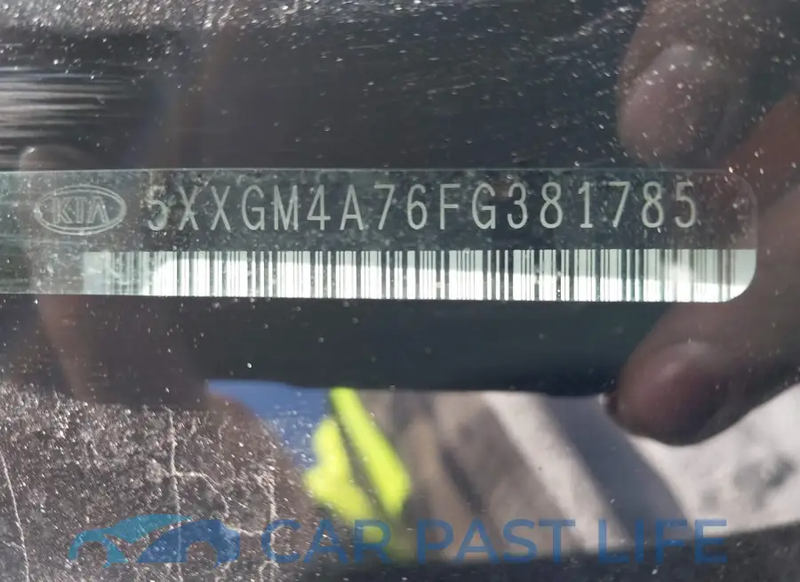 5XXGM4A76FG381785# 9