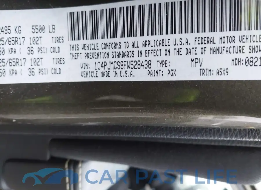 1C4PJMCS8FW528438# 9