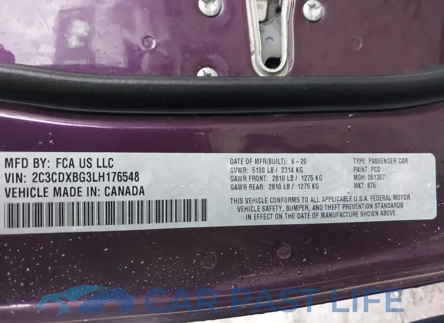 2C3CDXBG3LH176548# 9