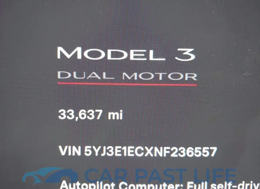 5YJ3E1ECXNF236557# 15