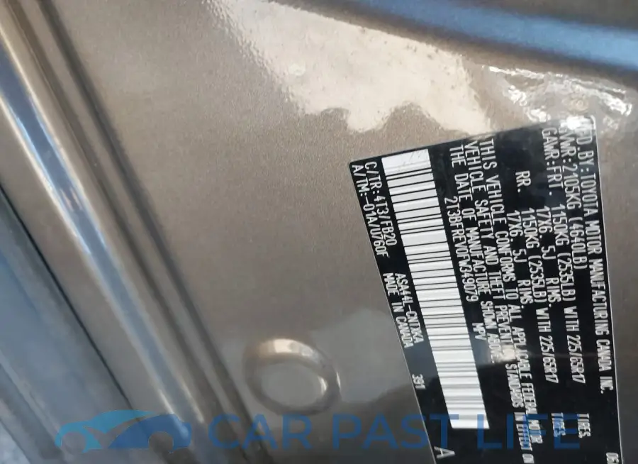 2T3BFREV0FW349079# 9