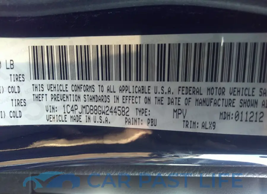 1C4PJMDB8GW244582# 9