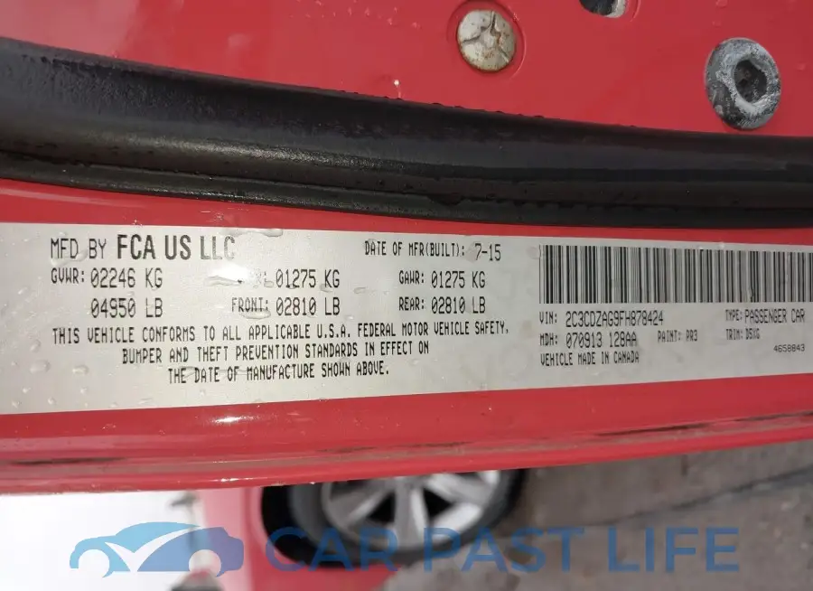 2C3CDZAG9FH878424# 9