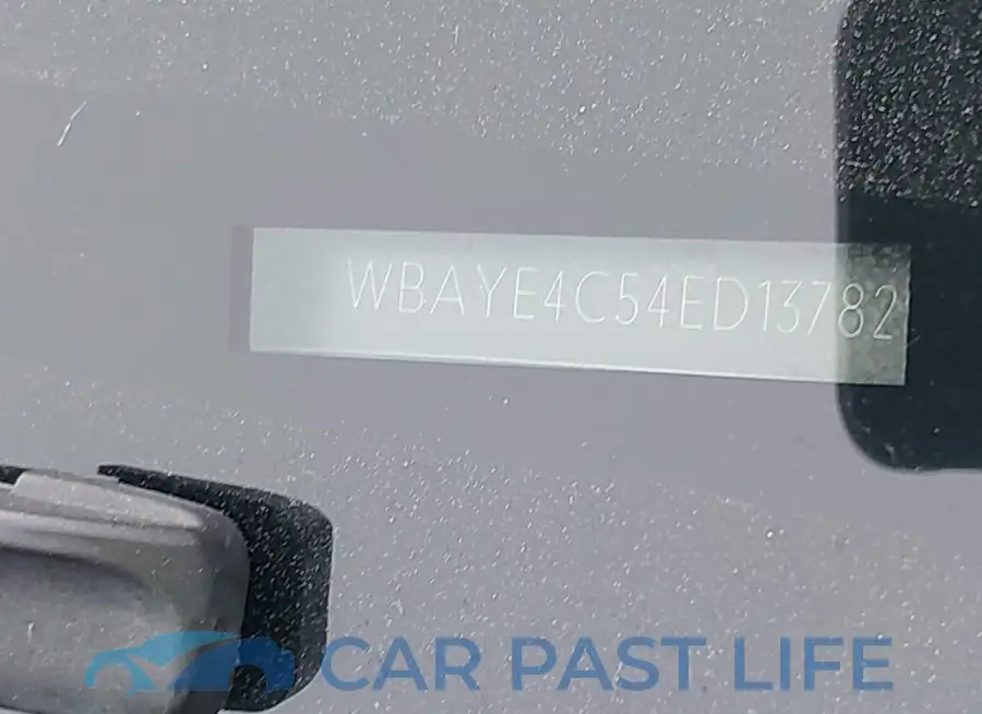 WBAYE4C54ED137829# 9