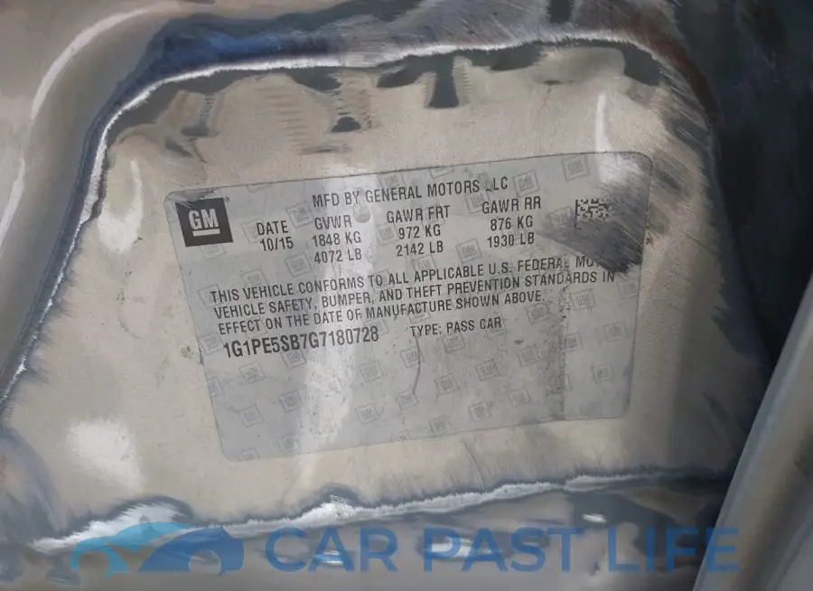 1G1PE5SB7G7180728# 9