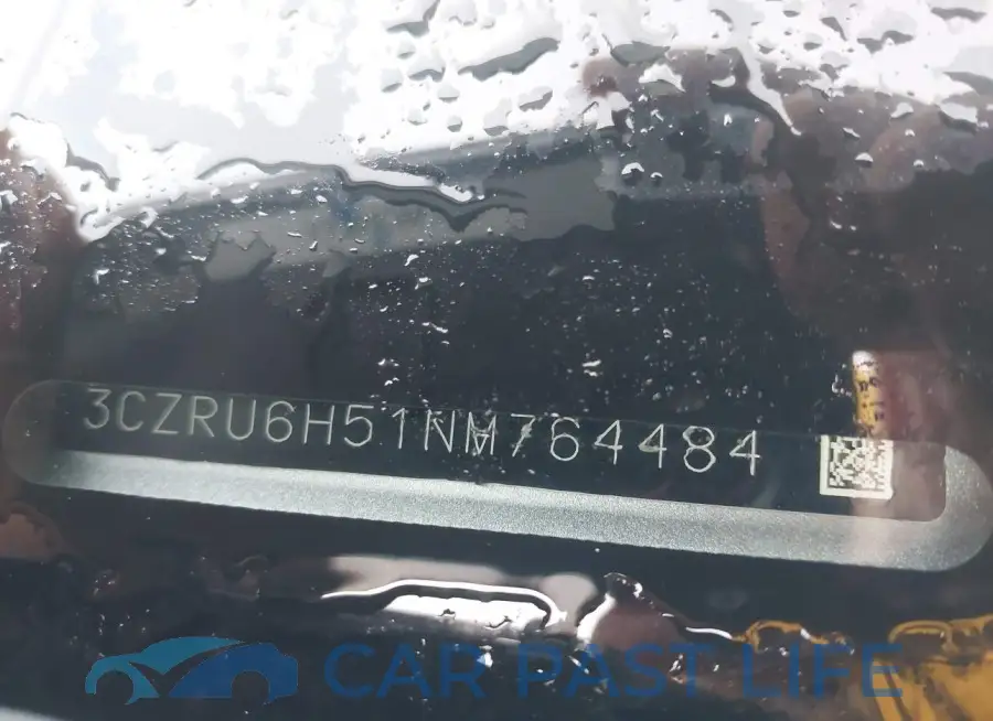 3CZRU6H51NM764484# 9