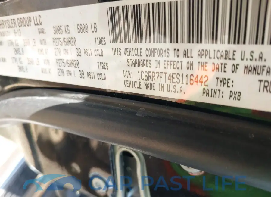 1C6RR7FT4ES116442# 9