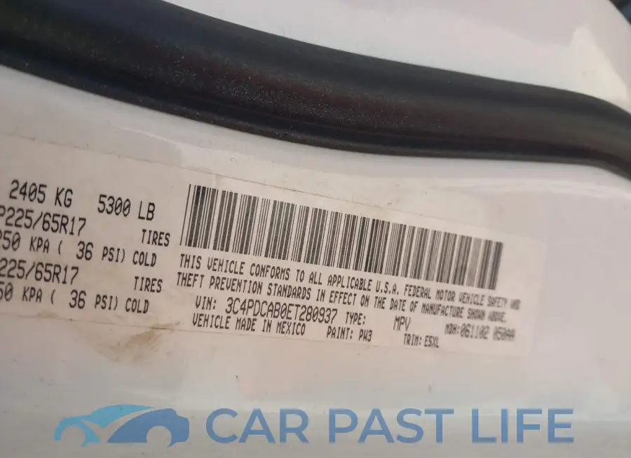 3C4PDCAB0ET280937# 9