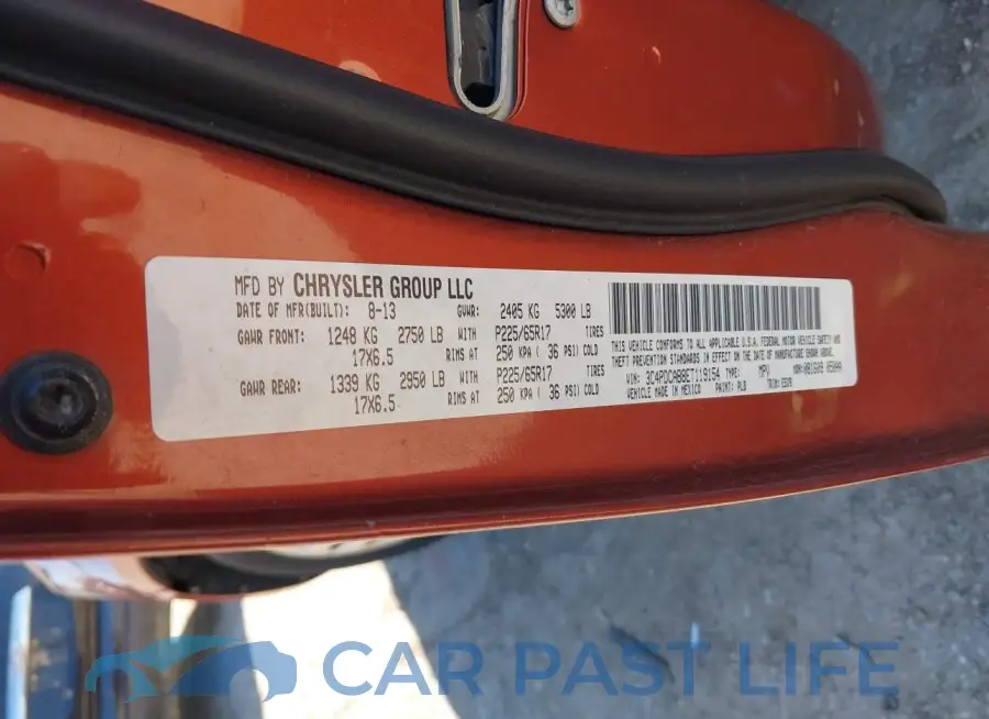 3C4PDCAB8ET119154# 9