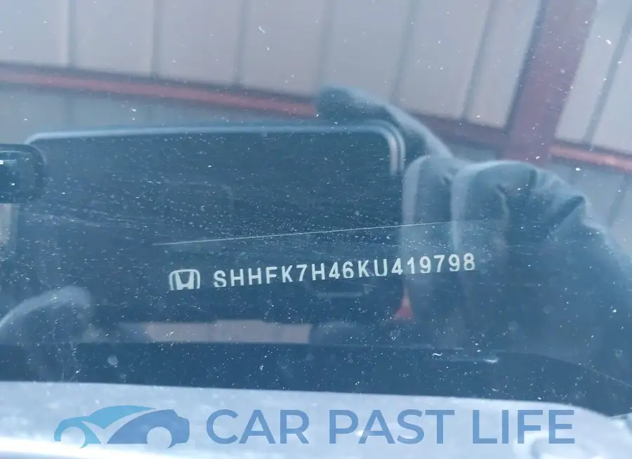 SHHFK7H46KU419798# 9