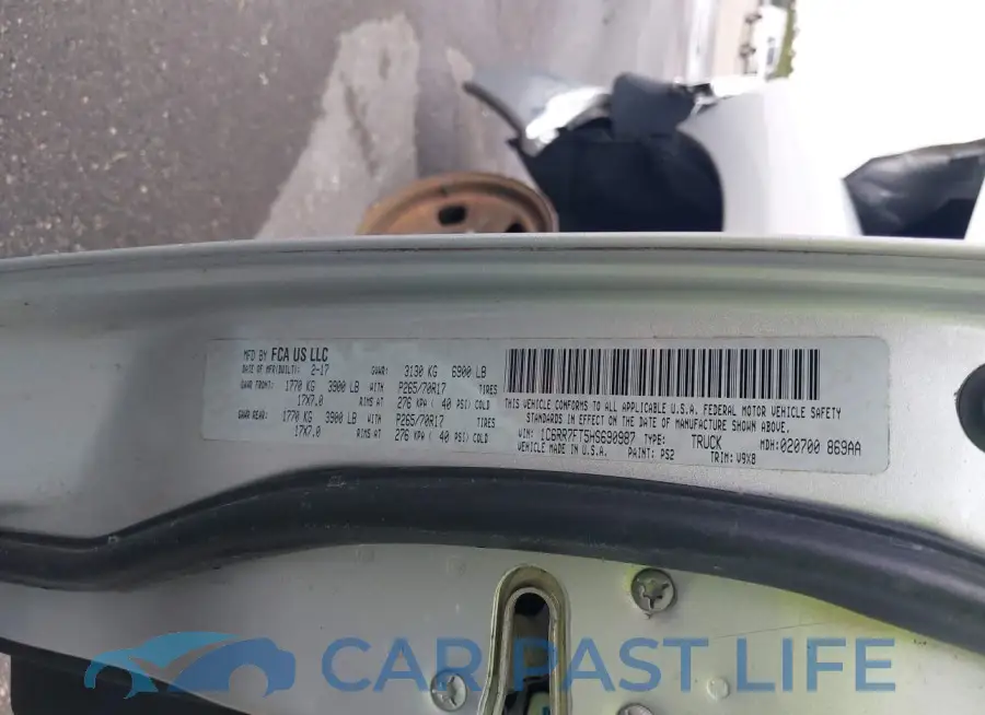 1C6RR7FT5HS690987# 9