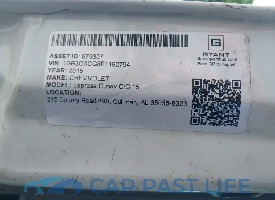 1GB3G3CG8F1192794# 8