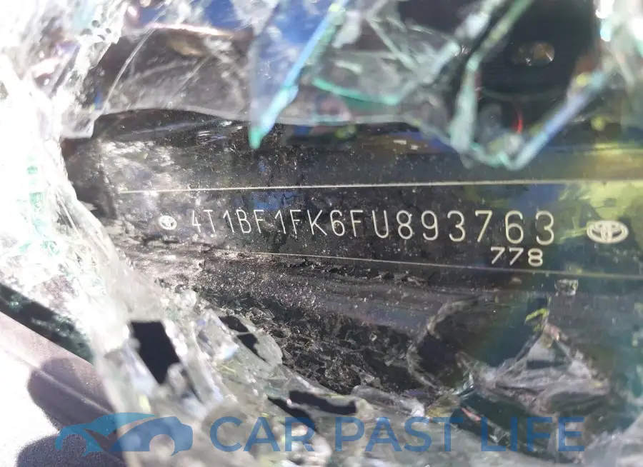 4T1BF1FK6FU893763# 9