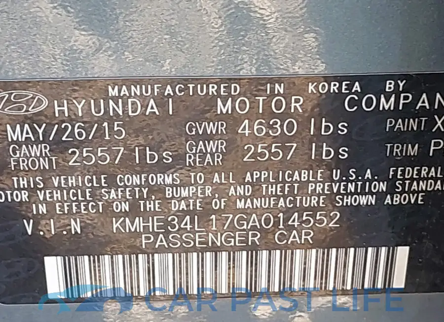 KMHE34L17GA014552# 9