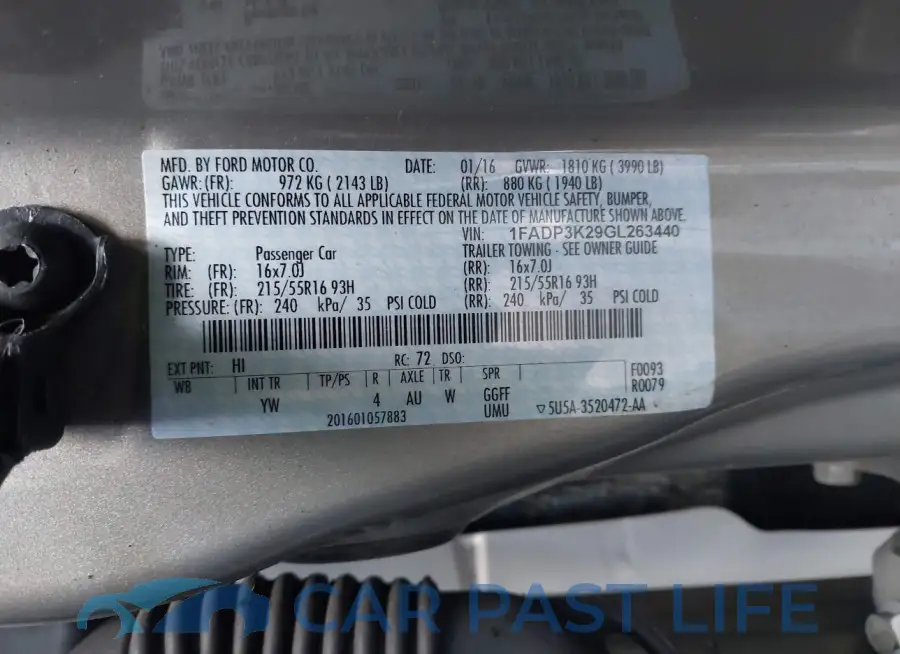 1FADP3K29GL263440# 9