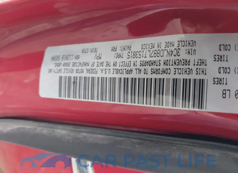 3C4NJDBB7LT153815# 9