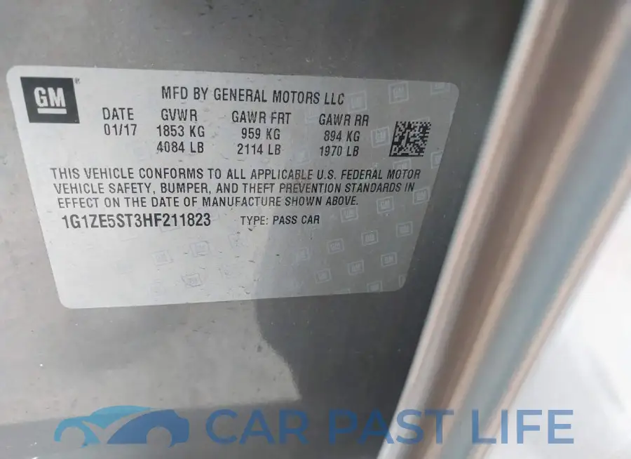 1G1ZE5ST3HF211823# 9