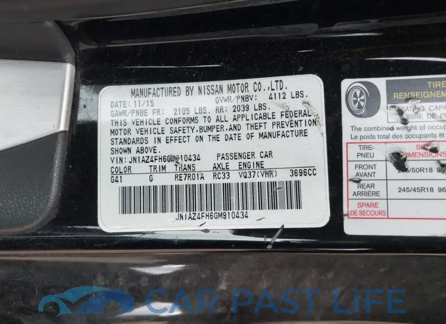 JN1AZ4FH6GM910434# 9