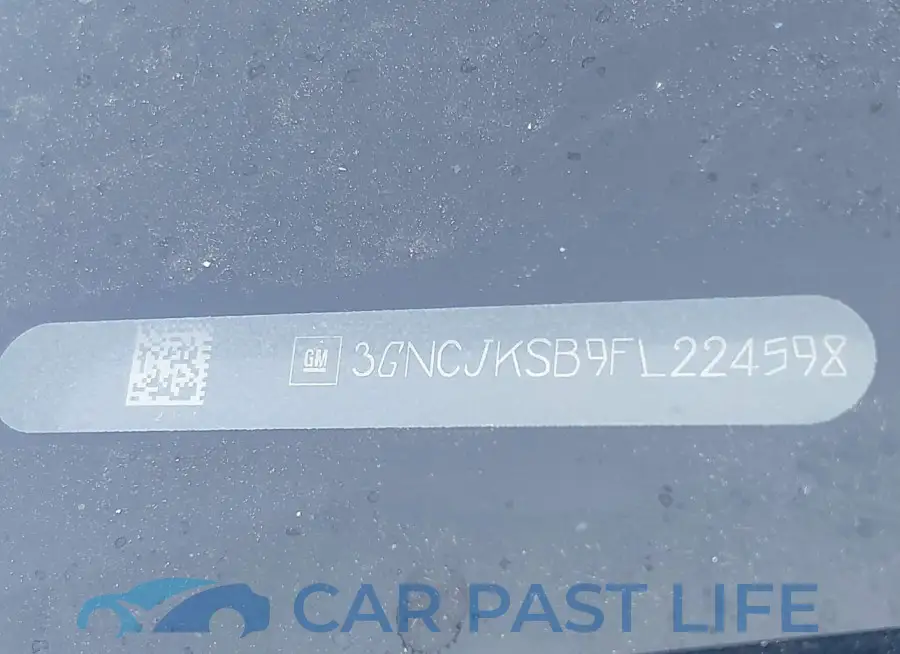 3GNCJKSB9FL224598# 9